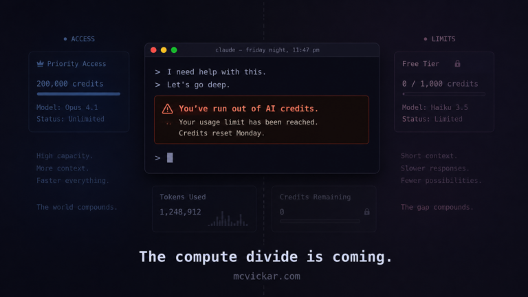 Out of Credits: My Weekend in AI Withdrawal