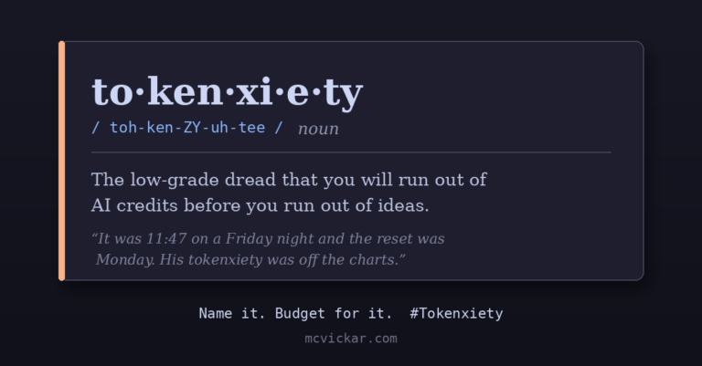 Tokenxiety: A Field Guide to the Newest Condition of the AI Age
